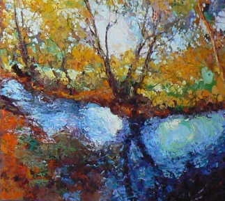 Fichier:NAVOUR la Grosne peinte par James MICHALOPOULOS, artiste peintre, Ouilly.jpg