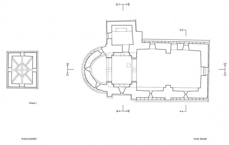 Fichier:CurtilSousBuffièresEglisePlan (1).jpg